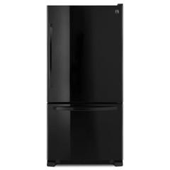 Kenmore 79349 22 cu. ft. Bottom Freezer Refrigerator - Black